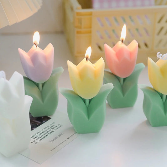 AromaCraft™  Tulip Flower Shape Scented Candles