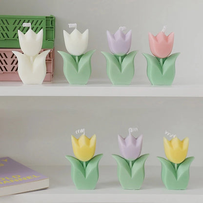 AromaCraft™  Tulip Flower Shape Scented Candles