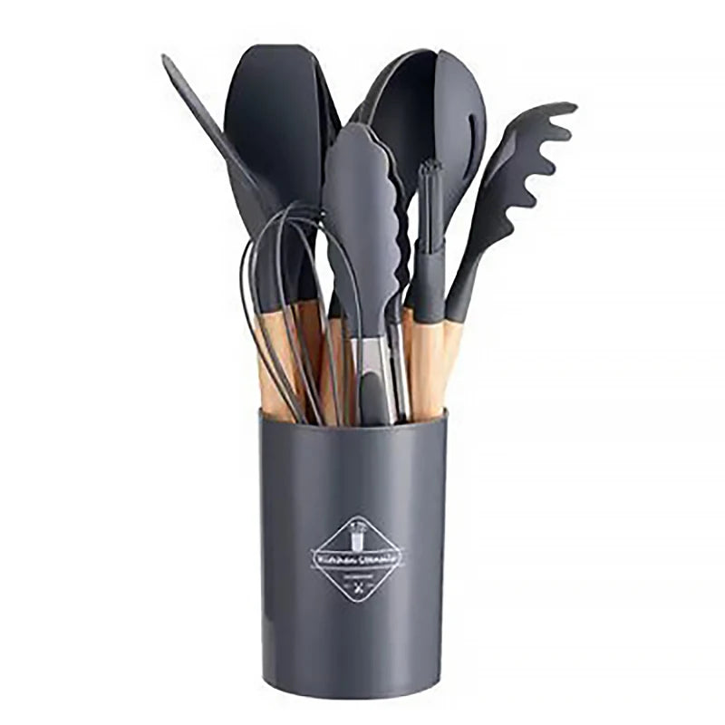 ChefCooks™  Full Set of Silicone Cooking Utensils