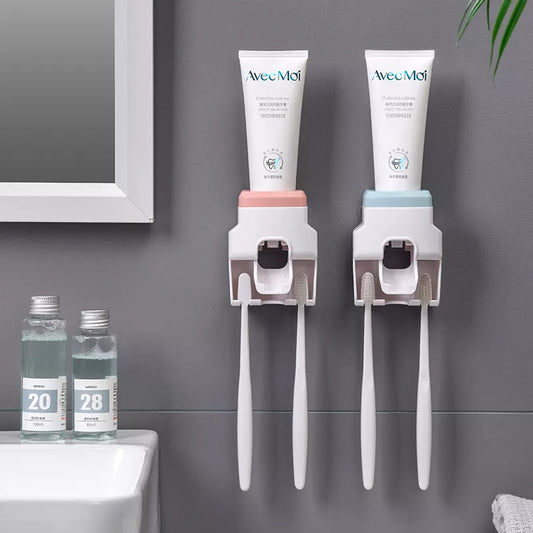 BathTech™  Wall Mount Toothpaste Dispenser