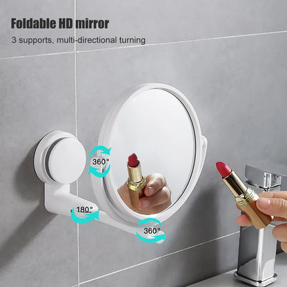 LitWall™  Bathroom Mirror with Folding Arm Extend